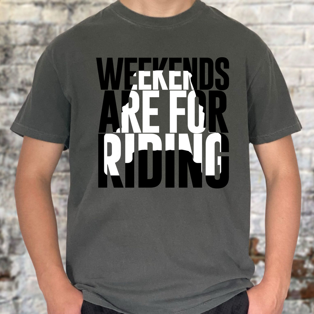 Weekends are for Riding - Men’s tee