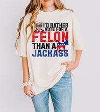Load image into Gallery viewer, I’d Rather Vote for a Felon
